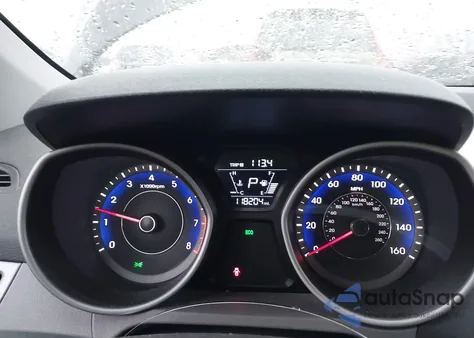 2014 Hyundai Elantra Limited from USA, damaged, VIN KMHDH4AE3EU122861